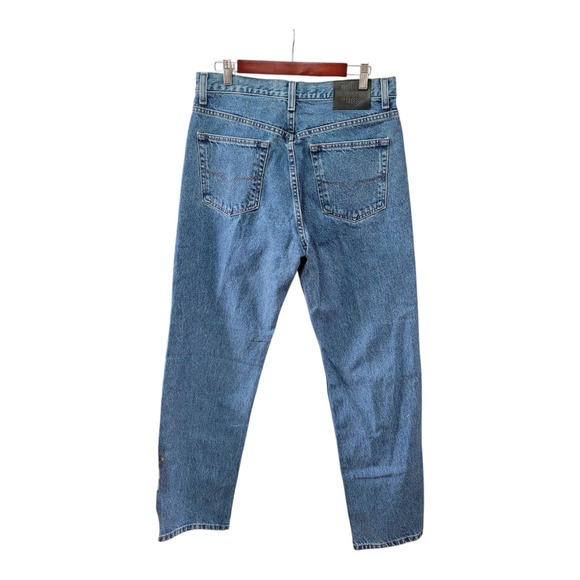 Harley Davidson Mens 34x32 Straight Leg Mid Rise Denim Blue Jeans - Picture 4 of 12